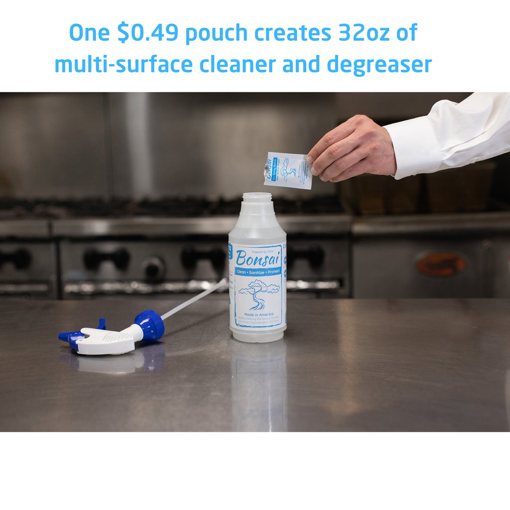 PlateScrape's tweet image. Hey Water Warriors!🔱 Our summer special on Bonsai Pouches is ending soon! Don't miss out!😋 #Cleaner #Nontoxic #MadeinAmerica #Restaurantdegreaser