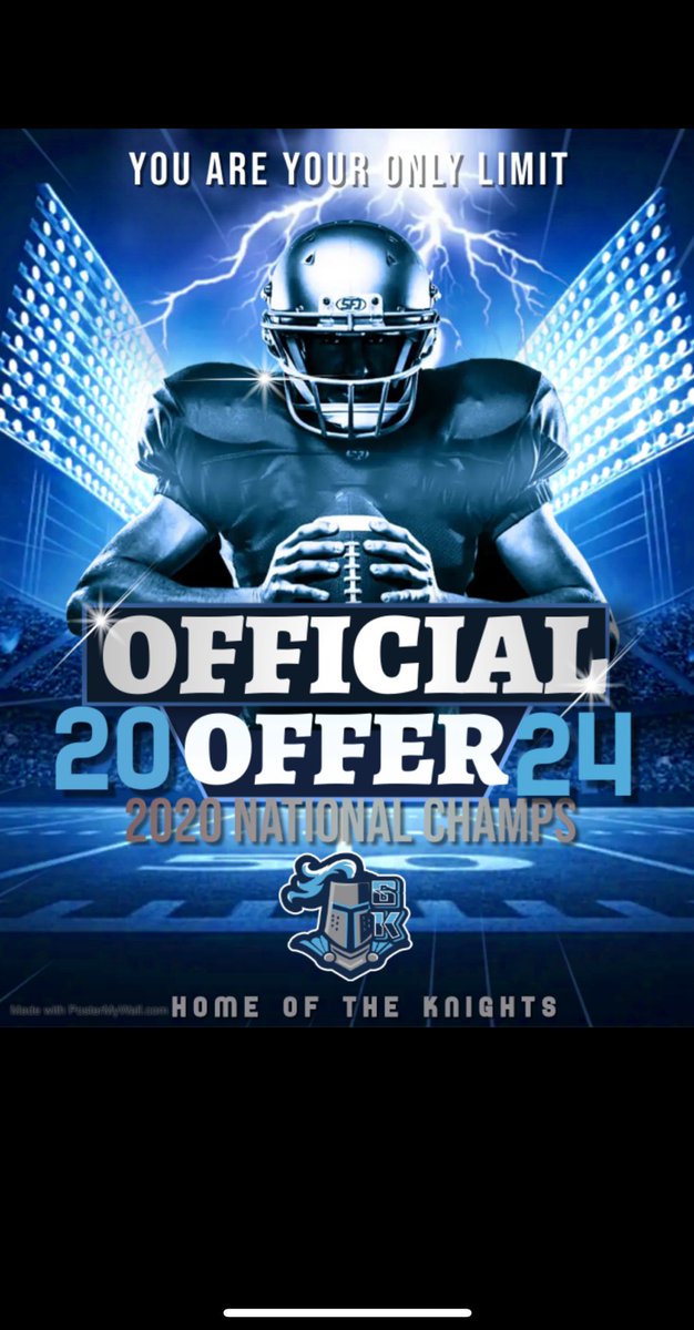 I’m happy to say I received my first OFFER FROM @GeorgiaKnights1 <a href="/T_Ashe/">Coach_Ashe</a> <a href="/Coachedsusi/">Ed Susi</a>