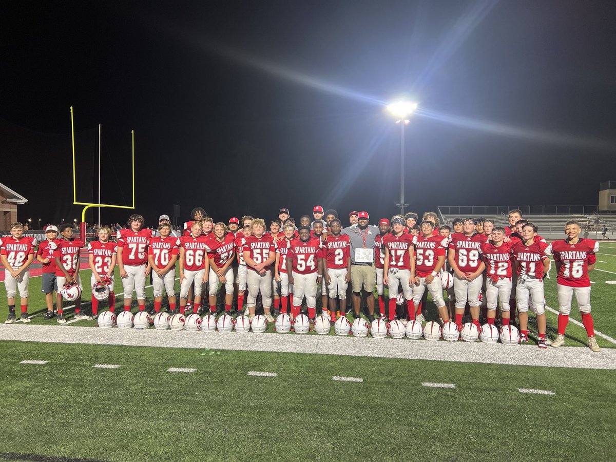 Awesome job tonight SMS defeats McGill 14-6 going to 5 and 0! Proud of you!