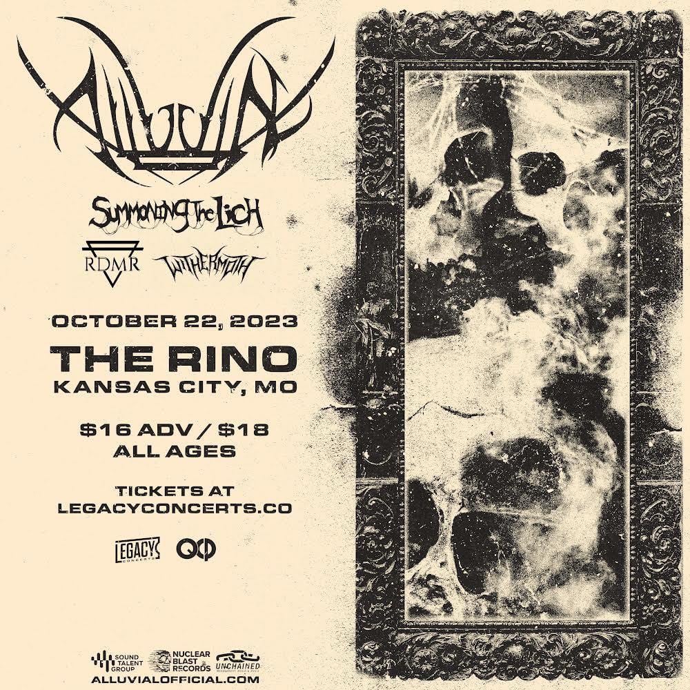 rdmrband's tweet photo. Next show. PULL UP.
10/22. @TheRinoKC
Opening for @AlluvialMetal 🙌 https://t.co/VIXWhHKQFF