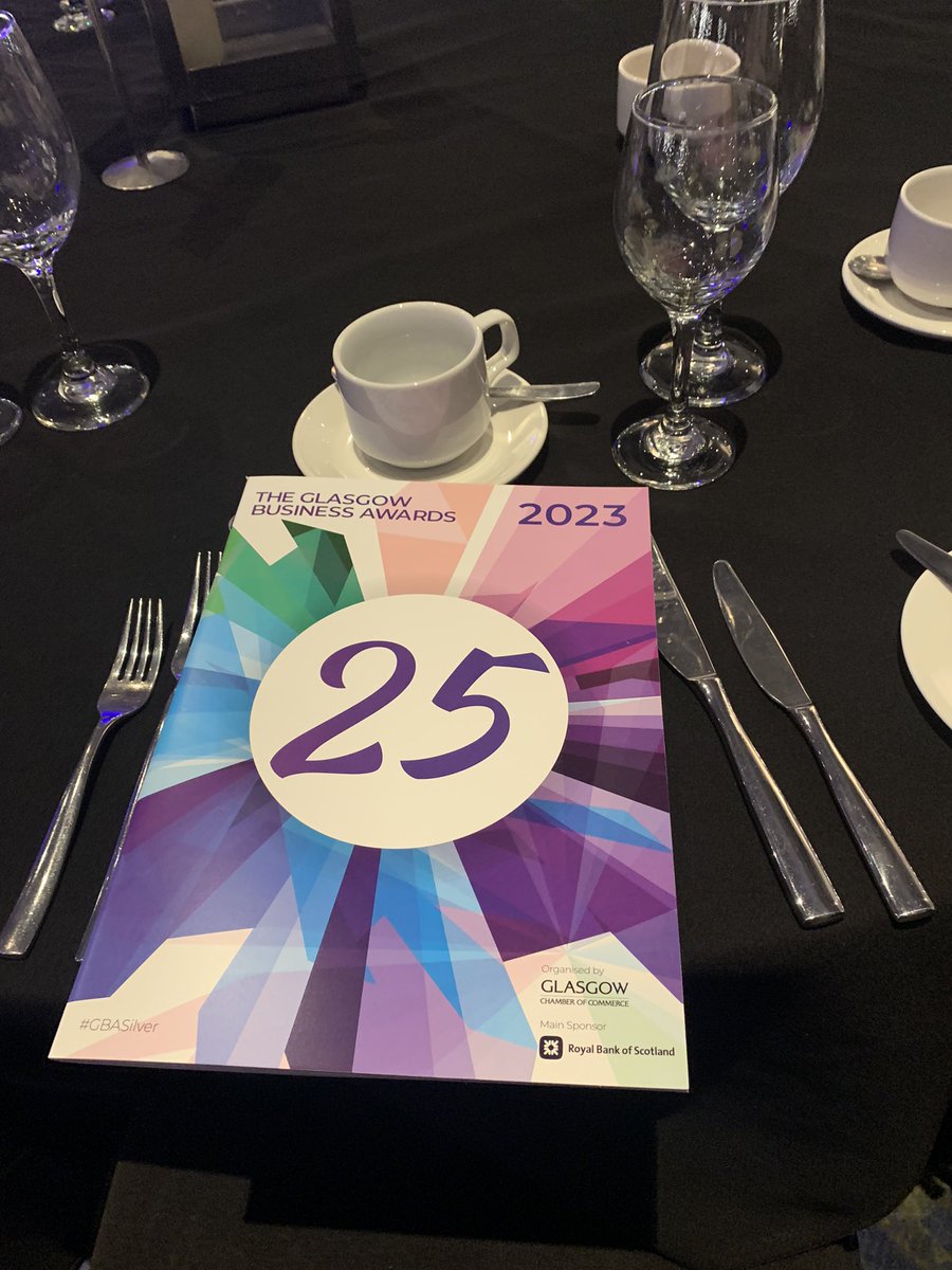 EntourageUK's tweet photo. 25 years of the Glasgow Business Awards! Congratulations @GlasgowBusAward @GlaChamberEvent #GBAsilver https://t.co/XhEHoc6wfM