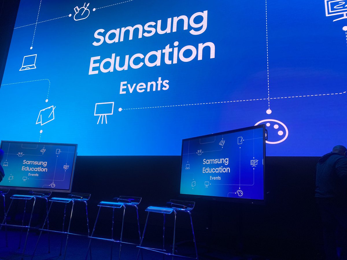StaciBalice's tweet photo. What an amazing experience speaking at the Samsung Education Live Event. Thank you @SamsungEDU for making NYC students a priority. @GregoryRocco58 @D31DSPalton @LAOConnor6 @MrLuisiSSC58 @tonynovas @edtechpanda @samsungex @CDWCorp https://t.co/ehUsZafvH9