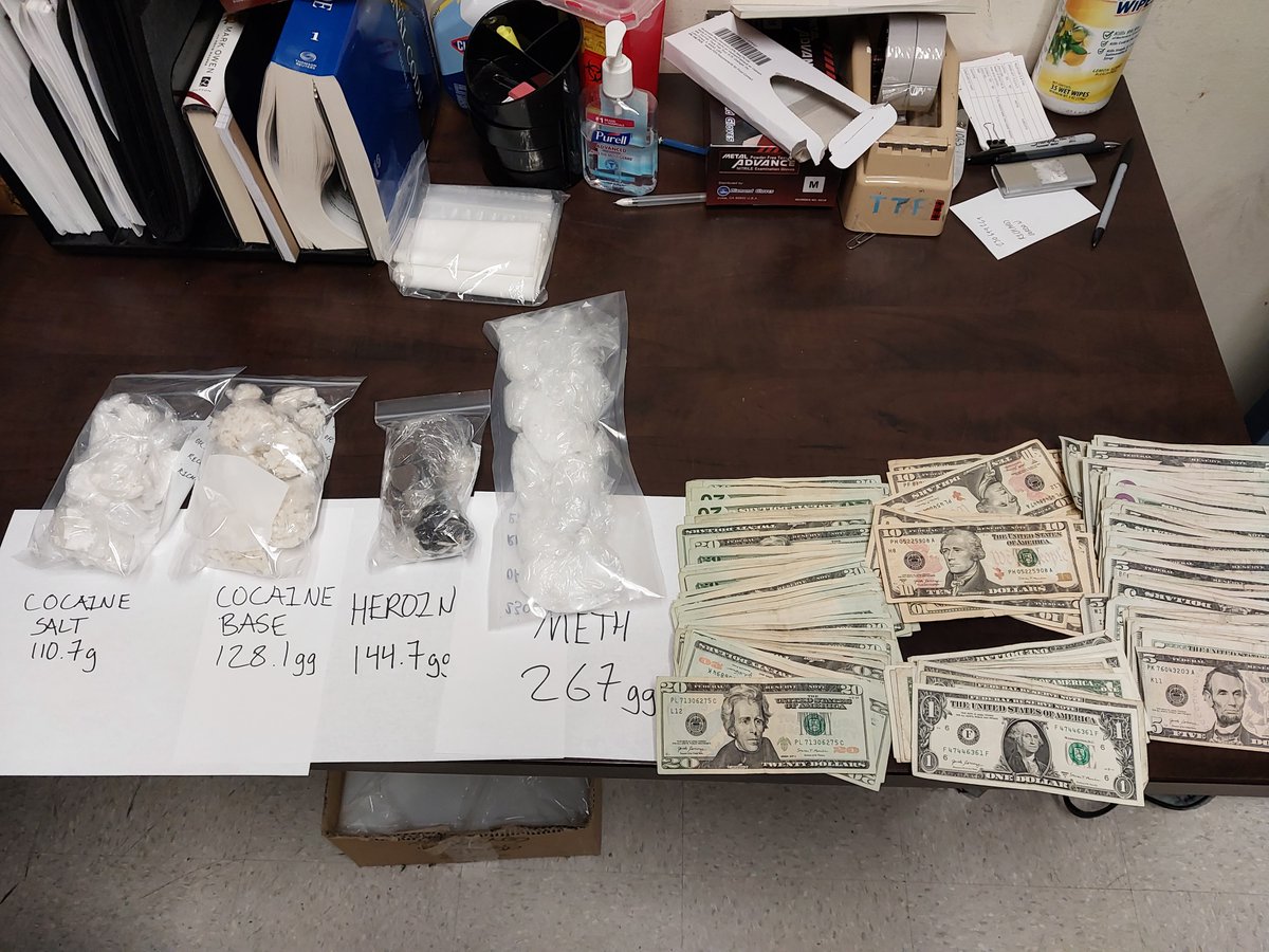 On 09/28/2023 at 2223 hours TL Officers arrested a suspect for possession of narcotics for sale in the area of Hyde St./Eddy St. & seized 650.5 grams of suspected narcotics and $1,900 in drug money. Case #230699269