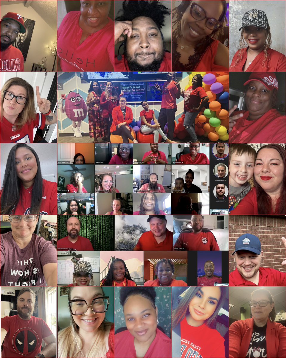 MTS CSD (@mtscsd) on Twitter photo Day 4 of Serve Customers First Week and MTS CSD was seeing RED ❤️ Great participation from the team today! As always thank you for showing up! <a href="/Michael__Horner/">Michael Horner</a> <a href="/MickeyBrownCSD/">Mickey Brown</a> @mbcgoodstuff #SCFW2023 #LifeAtAtt Day 4 of Serve Customers First Week and MTS CSD was seeing RED ❤️ Great participation from the team today! As always thank you for showing up! <a href="/Michael__Horner/">Michael Horner</a> <a href="/MickeyBrownCSD/">Mickey Brown</a> @mbcgoodstuff #SCFW2023 #LifeAtAtt