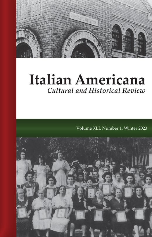 Vol. XLI, Iss. 1 of Italian Americana is all about Italian American literary expression with scholarship and creative work from @kikipetrosino (@UVACWP), @annettejwick, @AODonnellAngela (@curran_center), @marcadimartino, and more scholarlypublishingcollective.org/uip/ia/issue/X…