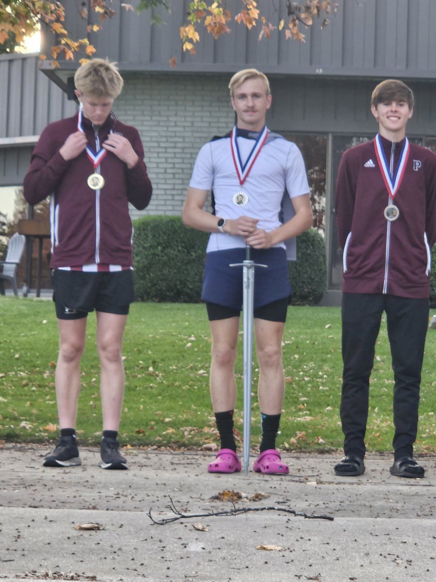 Karson Shrum 2nd place at the ltc xc meet in a time of 15:46!!!