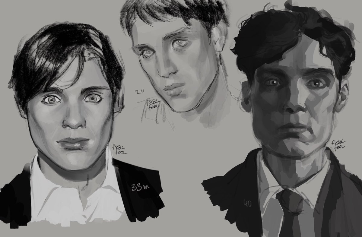 f88lfool's tweet photo. Sketches
#cillianmurphy #quickportrait
#studiesart https://t.co/dAROmrWnAS