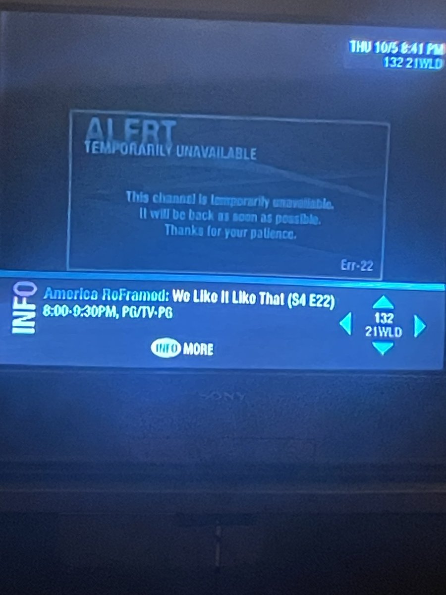 preciousheaven7's tweet image. I CAN’T FREAKIN BELIEVE this CRAP! Was watching #CallTheMidwife &amp;amp; channel 144 is coming IN &amp;amp; OUT &amp;amp;  changed to channel 132/21WLD #WorldChannel ALSO IN &amp;amp; OUT! @CreateTVchannel is coming in &amp;amp; out! 
WTF 🤷🏽‍♀️ #Optimum