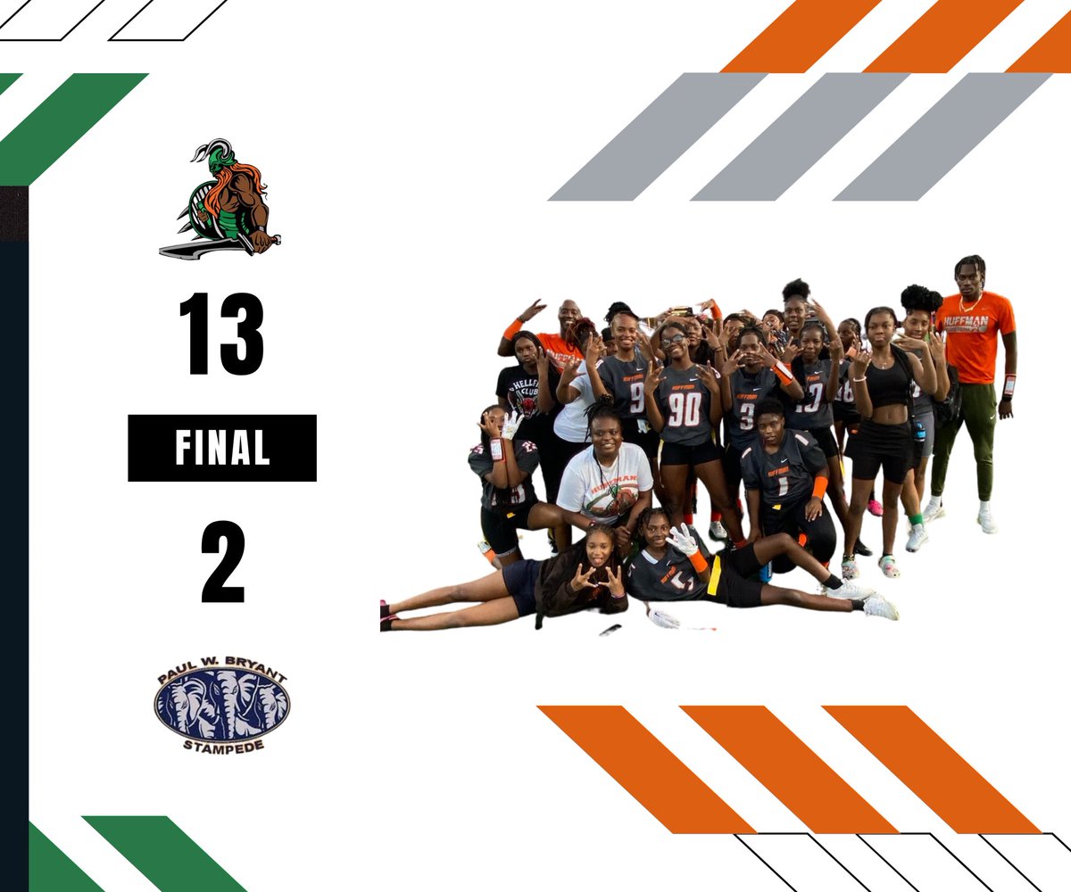 Your Lady Viks gets the WIN!!!
Final score for tonight!
Viks 13 - Paul Bryant 2
Safe travels to Paul Bryant.