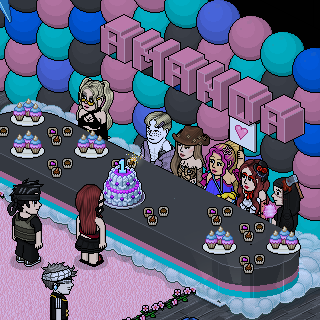 xenellHABBLET's tweet image. After e aniversário da nossa diva @AmandaHabblet que é a verdadeira mastermind atrás desse reality incrível, cheio de provas criativas e dinamicas babadeiras que causaram muitas emoções em todos nós que tivemos a honra de participar &amp;lt;3 @enricohbt @eubadliar @maryjanehbt