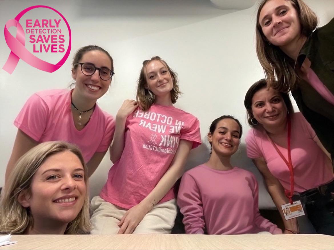 It's #BreastCancerAwarenessMonth, our team wants to remind everyone that early detection saves lives, as does #Research and #PrecisionMedicine! @WCMBreastCenter @WeillCornell