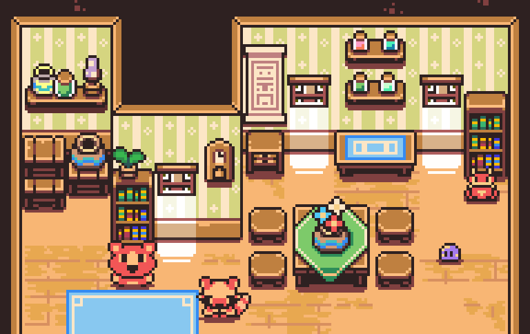 Faultbox's tweet photo. My first asset pack is up on https://t.co/bFhTgJzvjC if anyone is interested in using my game's assets for their own projects. 
#pixelart #ドット絵 #aseprite #AssetPack https://t.co/Iemtjm86l8