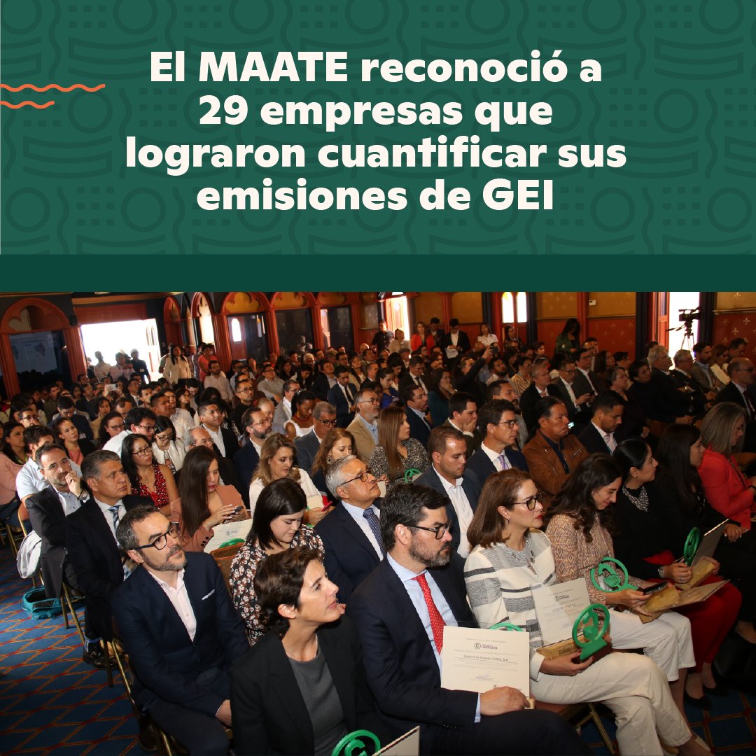 sambito_ec's tweet photo. El éxito de nuestros clientes, también es el nuestro.

Felicitamos a @HolcimEcuador, @asiservy, @BancoGuayaquil y @MSCCargo por obtener el Certificado de Reducción y a @Procarsa y @SurpapelCorpEc, por lograr el Distintivo de Medición, otorgados por el @Ambiente_Ec.

#empresas https://t.co/qlKkFshuDQ