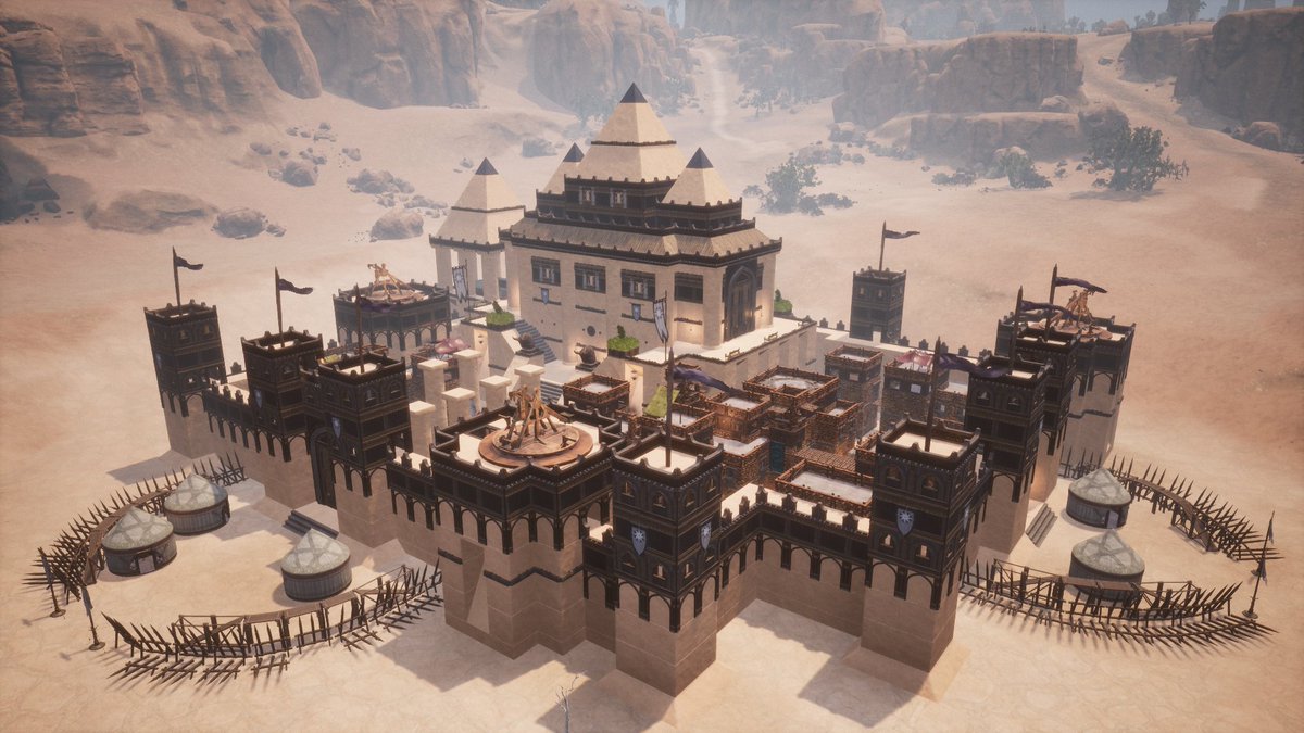 BardenBuilds's tweet photo. Here is a sneak peek of the @ConanExiles Stygian City (no mods) that @Eradicati0nn and I built for the @Funcom stream that is planned for tomorrow (10/6/2023).  Be sure to tune in on Twitch or YouTube!

#ConanExiles #BardenBuilds #Funcom https://t.co/7awpgSUxMm