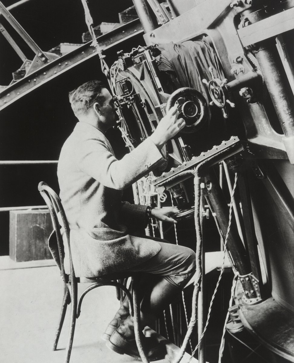 On this day 100 years ago, Edwin Hubble made a pivotal observation that forever reshaped our comprehension of the #universe. Read more about Hubble's discovery by clicking here ➡️ bit.ly/3Q1EtXS