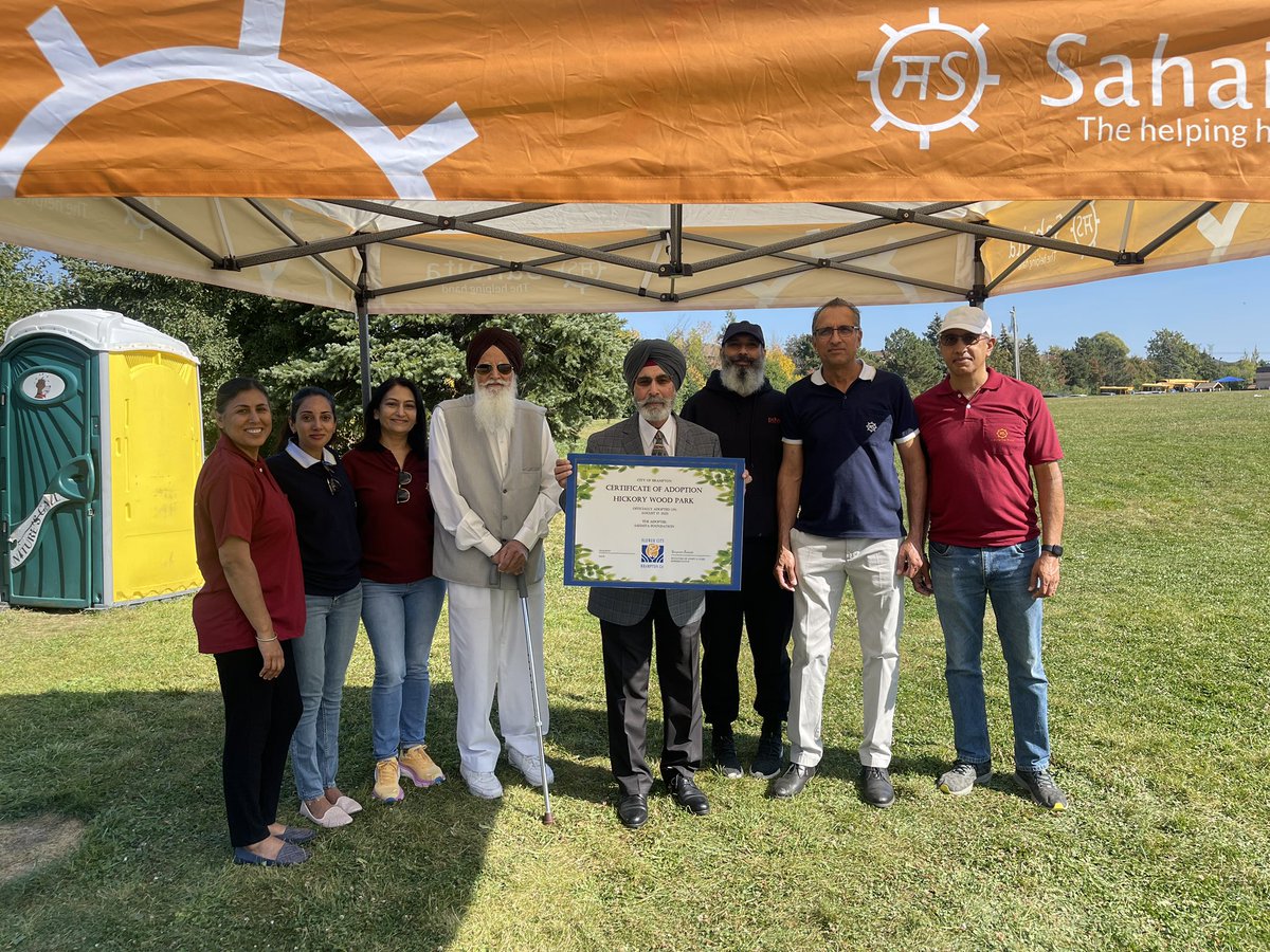 Sahaita (@sahaita) on Twitter photo Last week, Sahaita Toronto inaugurated a park it adopted in Brampton. Although Project Clean has been running for over 3 years, with numerous clean drives already being held at parks and trails, it officially adopted a local park with the <a href="/CityBrampton/">City of Brampton</a> last month. Last week, Sahaita Toronto inaugurated a park it adopted in Brampton. Although Project Clean has been running for over 3 years, with numerous clean drives already being held at parks and trails, it officially adopted a local park with the <a href="/CityBrampton/">City of Brampton</a> last month.