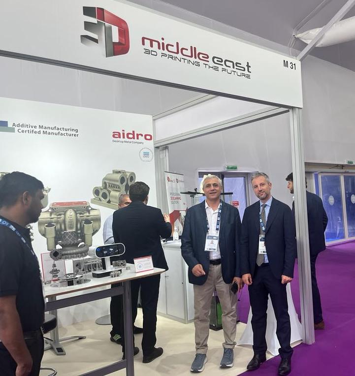 Great time at <a href="/ADIPECOfficial/">ADIPEC</a> sharing our expertise on #AdditiveManufacturing and <a href="/DNV_Group/">DNV</a>  certification as AM Manufacturer 
We showcased our latest projects for energy applications and the launch of Live Monitor™ by <a href="/DesktopMetal/">Desktop Metal</a>