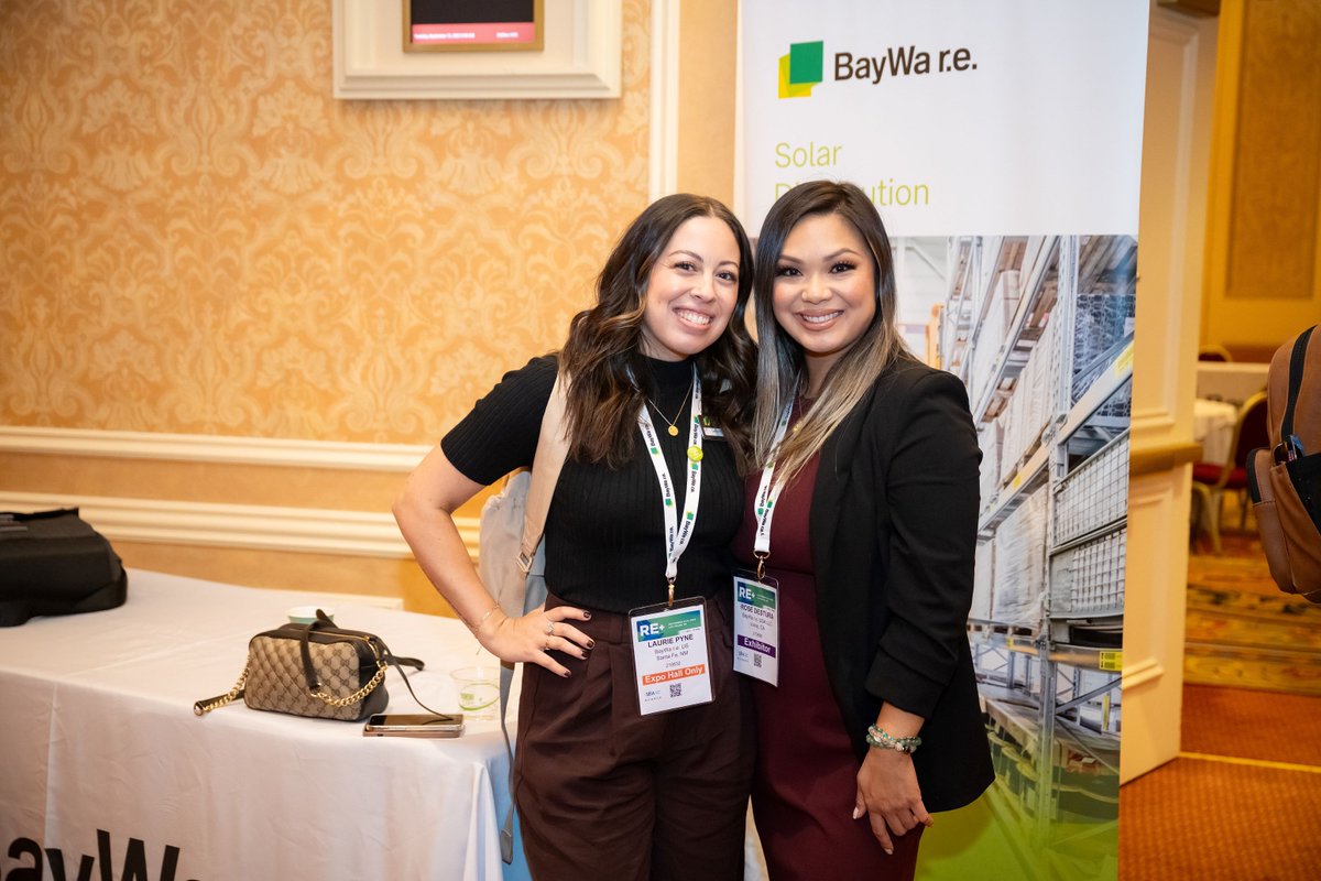 #TBT to #REplus2023! We are still processing all of the inspiring discussions, meaningful conversations and connections we had during this year's edition of RE+ in Las Vegas, NV. Thanks for connecting with us at the show!

#rethinkenergy #weeffectchange #RE+ #renewableenergy