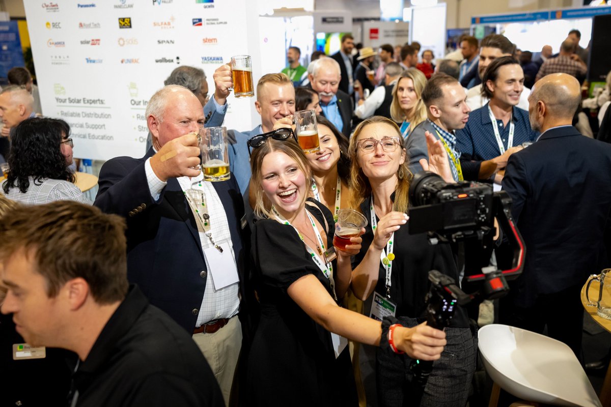 BayWa_re_na's tweet photo. #TBT to #REplus2023! We are still processing all of the inspiring discussions, meaningful conversations and connections we had during this year's edition of RE+ in Las Vegas, NV. Thanks for connecting with us at the show!

#rethinkenergy #weeffectchange #RE+ #renewableenergy https://t.co/BYlJCY3Rv3