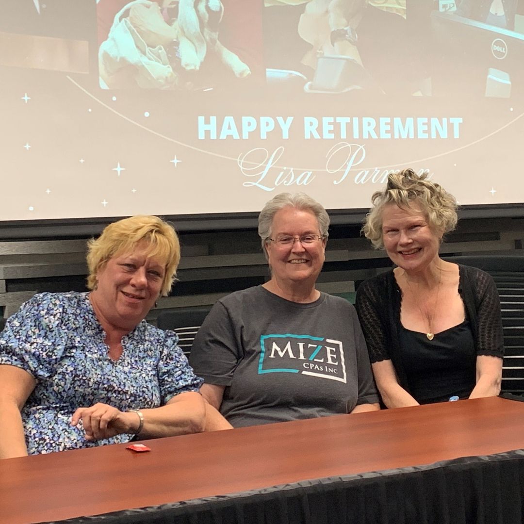 MizeCPAs's tweet photo. 🎉 Join us in celebrating a remarkable journey! 🎉
After an incredible 40 years of dedicated service as the welcoming face of Mize CPAs, our beloved Lisa Parman is bidding farewell to her role as our Topeka office receptionist. 🌟
#TeamMize #40YearsOfService #FarewellLisa https://t.co/2rjNHM26gk