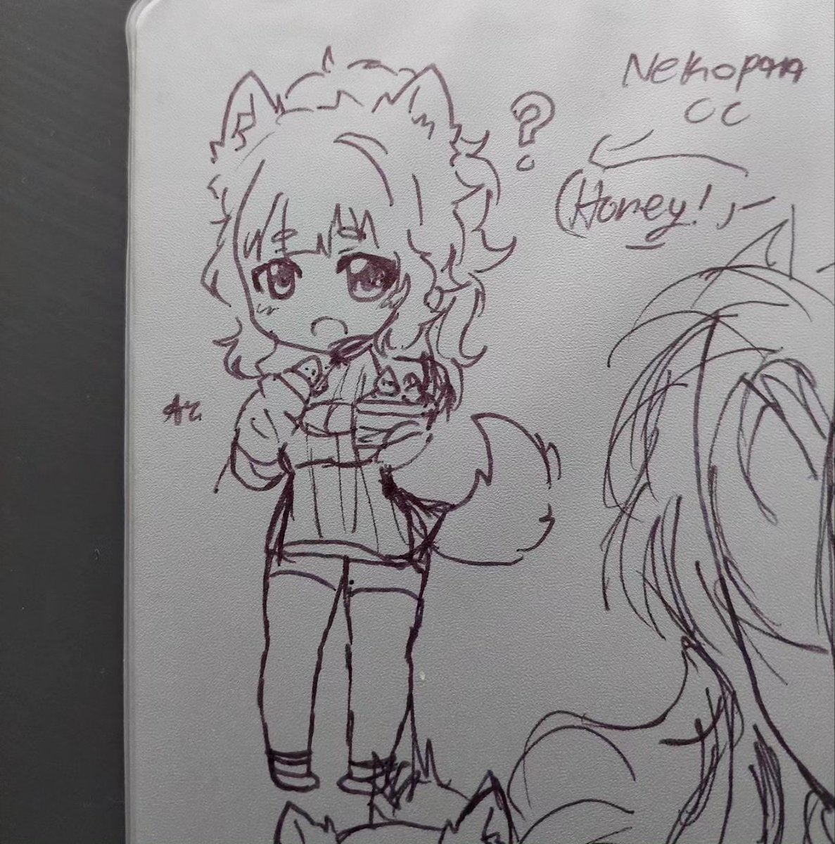 oreo_646's tweet photo. 🍯 my nekopara oc 🍓🍰 #chibiart #neko #oc #originalcharacterart #Chibi #illustration #AnimeArt #nekopara #呪術廻戦 https://t.co/N4ebgzabqL