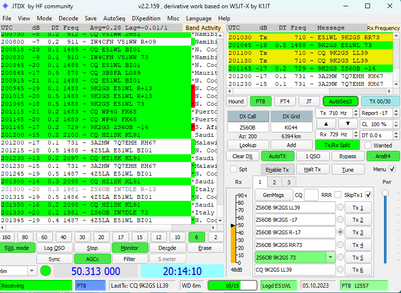 E51WL LP 23512.0 km #50MHz