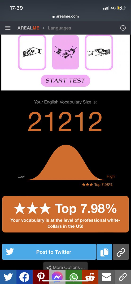 sapphicgarlic's tweet image. when you get higher scores with your second language than native speakers…