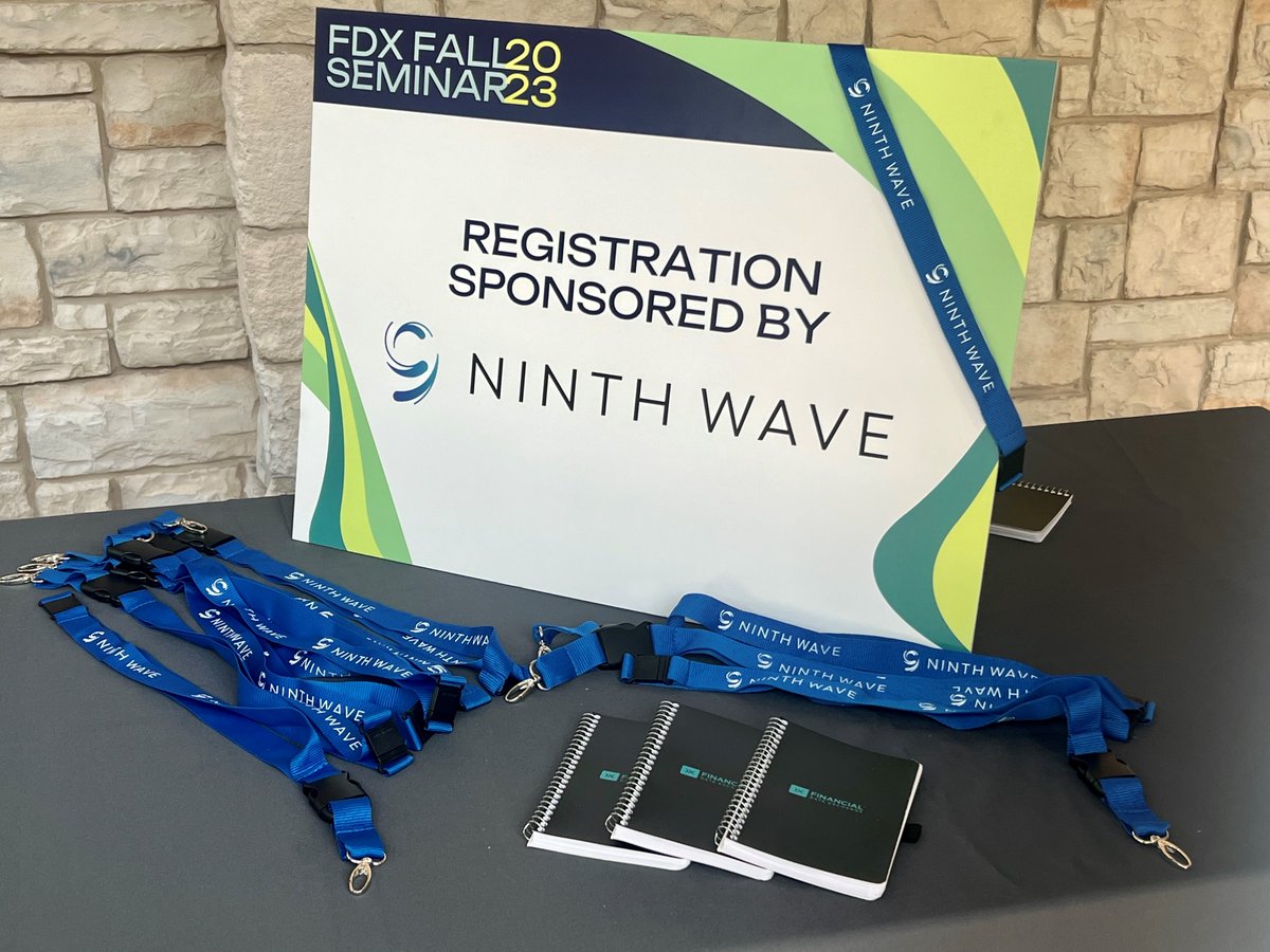 FDXOrg's tweet image. Shoutout to the #FDXFallSeminar2023 Registration &amp;amp; Lanyards Sponsor, @wave_ninth! We&apos;re thankful for your generous contribution and your support shines in every aspect of the event. 🌟🏅

#FDXAPI #OpenBanking #OpenFinance