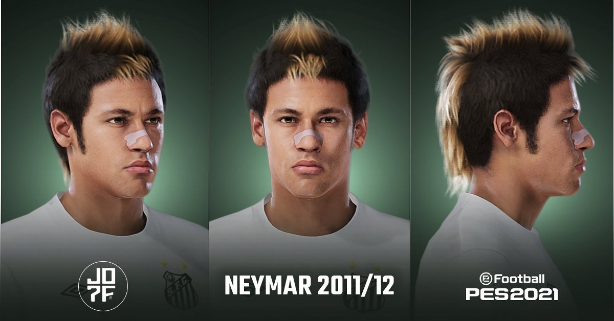 Neymar 2011/12 - PES 2021 (PC MOD) - Become a subscriber and get the download released for this and other faces - Download: buymeacoffee.com/jo7facemakercl… - #eFootball #PES #PES2021 #eFootball2024 #FIFA23 #EAFC24