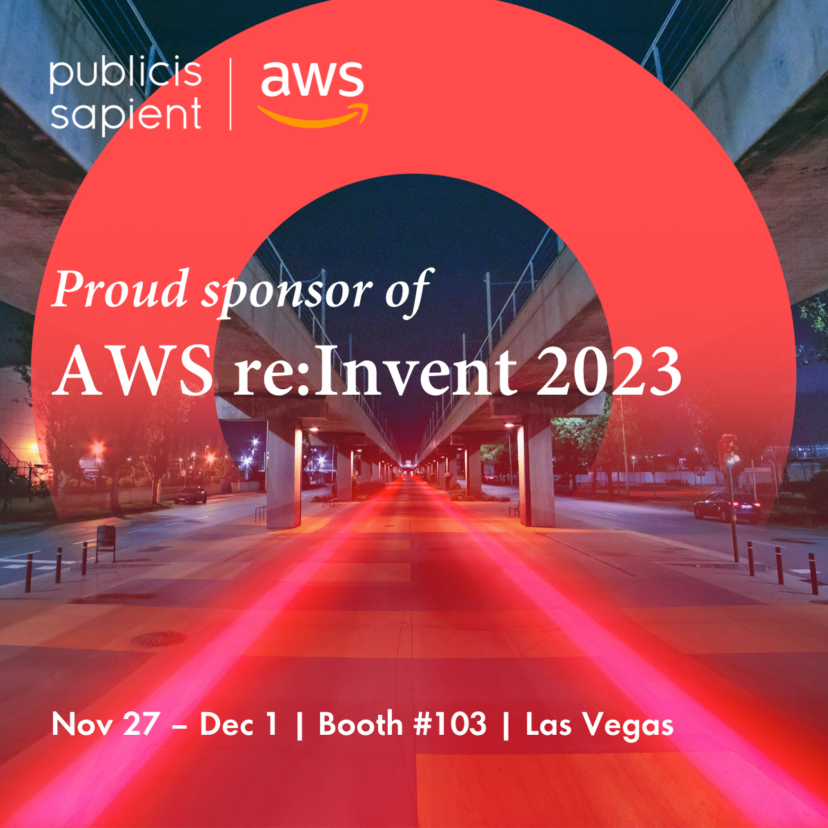 We're headed to #AWSreInvent 2023. 🚀 Join us in Vegas to learn how we're driving enterprise-scale #AI implementation with @AWS solutions: bit.ly/45kjvry