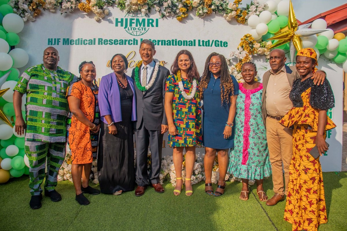 Last week @HJFMRI_Nigeria celebrated the grand opening of its new office in Abuja. The Health Innovations Centre is situated in the heart of the Federal Capital Territory. @hjfmilmed’s Dr. Caravalho & @mhrpinfo @wrair’s Dr. Sandhya Vasan attended. More: bit.ly/3RKJOUQ