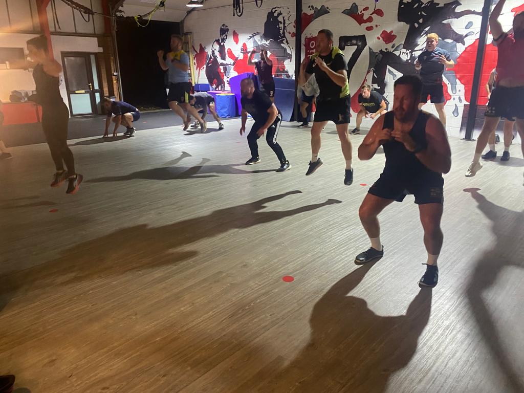 N_setaro's tweet photo. Something different for the boys tonight @LaugharneRFC.

Massive thank you to @flowfitness17 for putting the boys through their paces.

Good fun and a change from the pitch 💪💪

#goodenvironment #joio #rygbi https://t.co/Kba1l2Tmn1