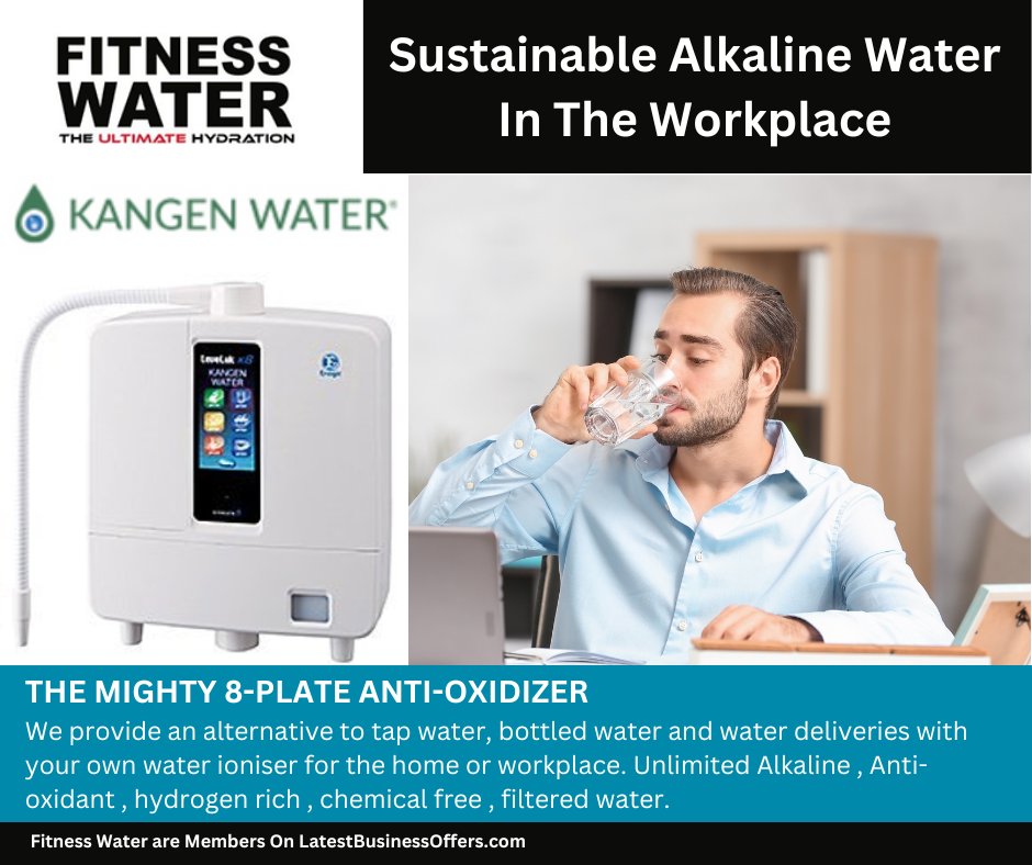 latestbizoffers's tweet photo. Business Services Updates by Latest Business Offers.
Title: Sustainable Alkaline Water In The Workplace Manchester | Fitness Water
Link: https://t.co/aeEM1en1Tb
#netzero #water #reducesingleuse #alkalinewater #fitness #health #gyms #businesses #coprate #offices #manchester https://t.co/U7Htz19pS7