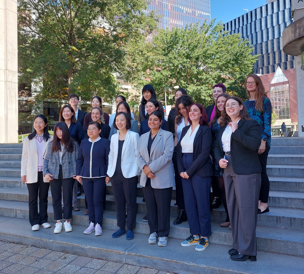Here they are- the 2023 Rising Stars in Chemical Engineering. So much talent and brainpower in one picture! @MITChemE @MITEngineering @MITCommLab #futurefaculty #ChemE #womeninSTEM @ChEnected @aichewic @MacAiche