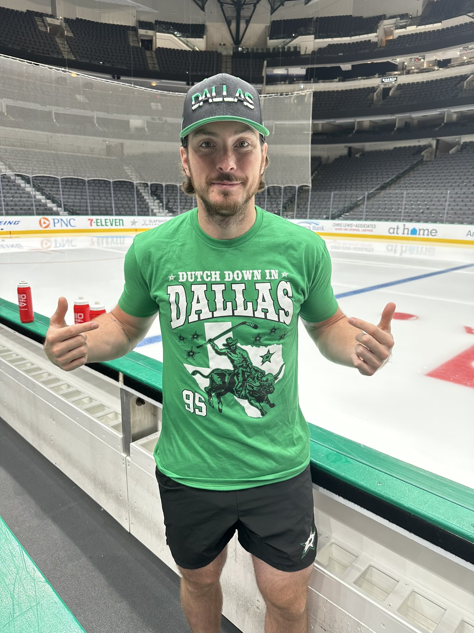 The Hangar - Frisco Grand Opening, Take a look at the brand new Stars  Hangar store inside Comerica Center with Stars forward Roope Hintz 👀  #GoStars, By Dallas Stars