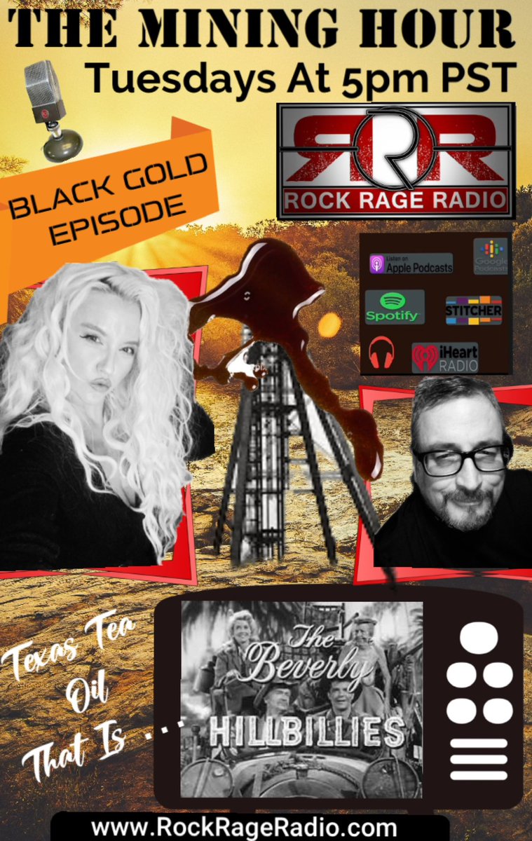 ShannyMarie10's tweet photo. #shannymarie #TheMiningHour #podcasting #radioshow #rockrageradio #Tuneln #Tuesday #StakeYourClaim #federalpubliclands
#BONAZA #blackgold #TexasTea #oilwell #mining
#MiningIndustry #mininglife #moneymaker #beverlyhillbillies #Spotify #iTunes #dowsing #Oil β°οΈβ¨ https://t.co/4zy1I42zIu