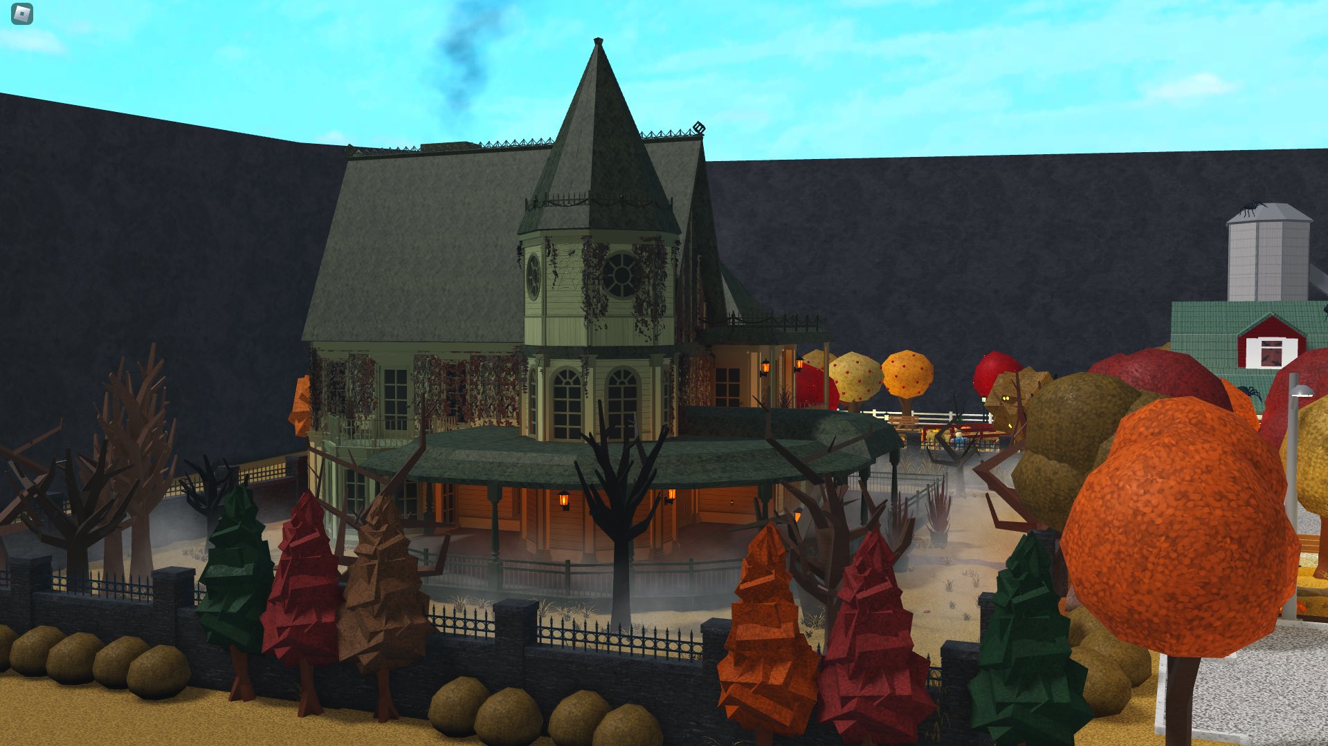 build you a halloween bloxburg house