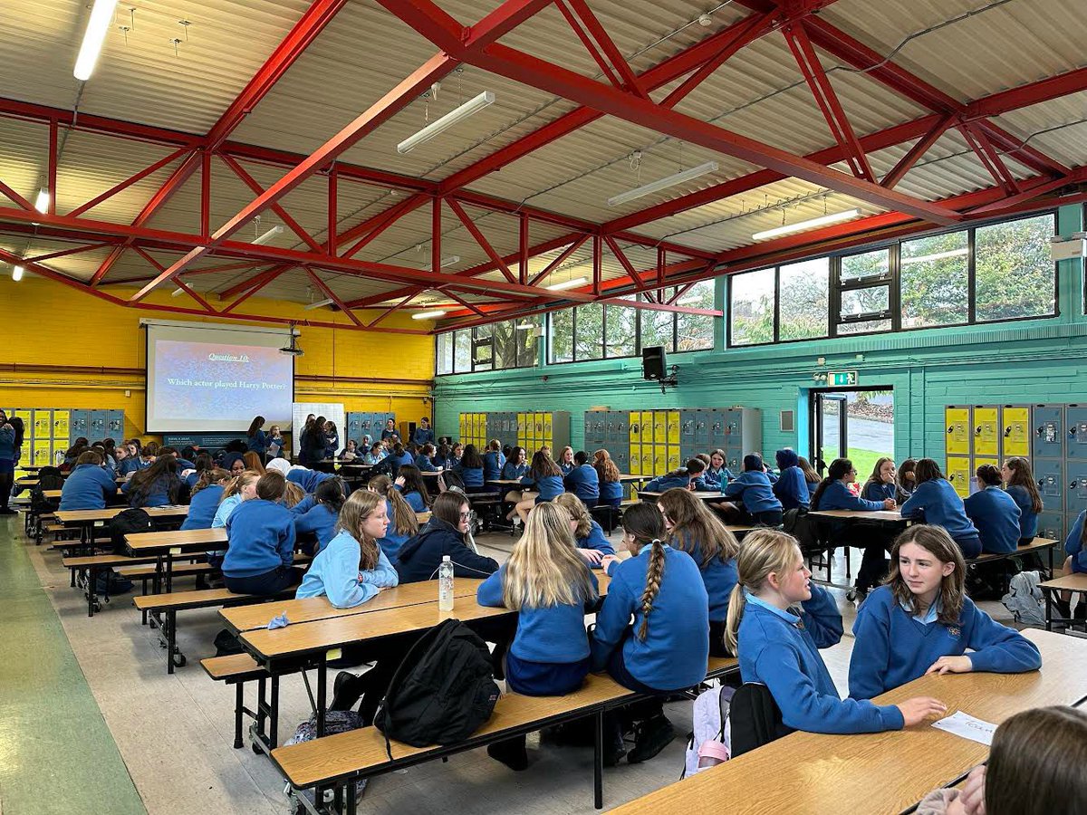 Christ King Secondary School (@christkingss) on Twitter photo Well done to our 5th year Meitheal team for organising a fantastic table quiz for our first year students today. A lovely afternoon of teamwork, friendship and school spirit.
<a href="/ScalaRetreat/">Scala Retreat Centre</a> <a href="/MeithealIreland/">Meitheal Ireland</a> Well done to our 5th year Meitheal team for organising a fantastic table quiz for our first year students today. A lovely afternoon of teamwork, friendship and school spirit.
<a href="/ScalaRetreat/">Scala Retreat Centre</a> <a href="/MeithealIreland/">Meitheal Ireland</a>