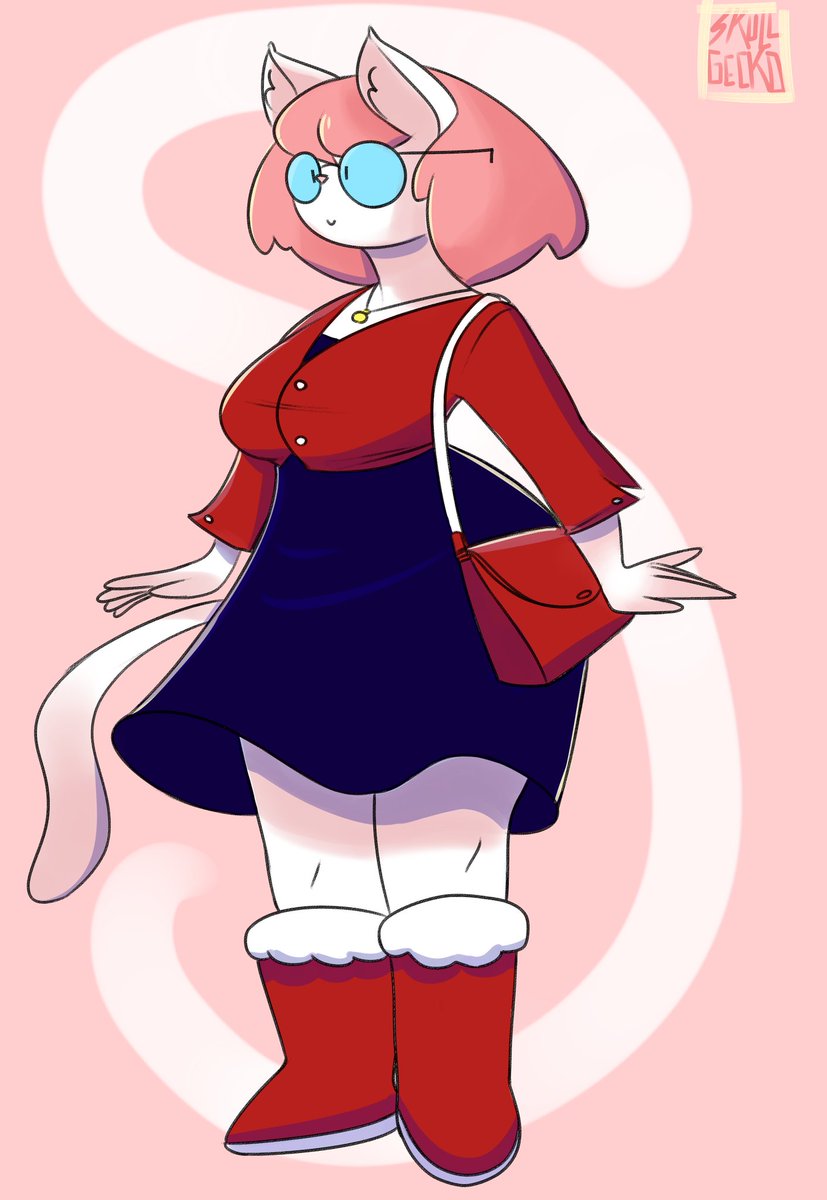 gecko_sk's tweet image. Un dibujo rapidito de Samantha 🐱
#furryart #artwork #digitalart #furryartwork #oc #ocart