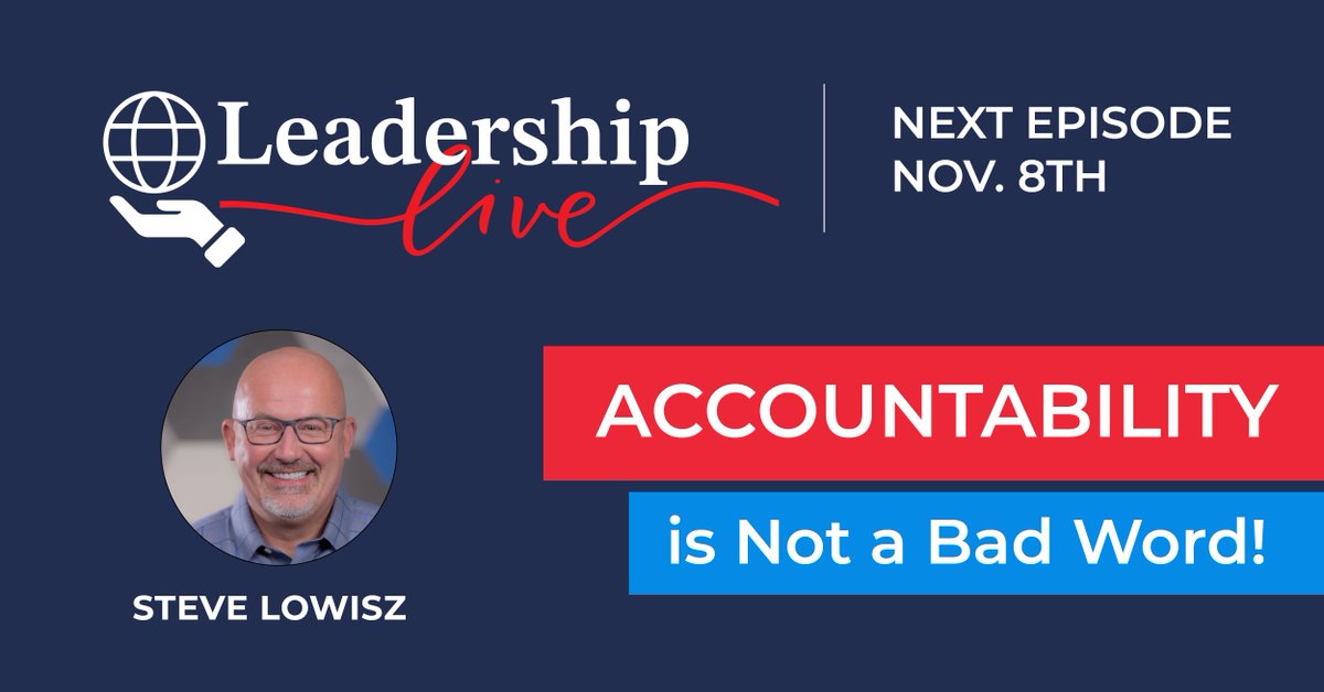 📢 New Leadership Live on Nov 8th!

Ever felt accountability is misunderstood? 

Let's dive in:
✅ Why it's seen negatively
✅ Its real value
✅ Inspiring your team

Register now! hubs.li/Q024wbWj0

#LeadershipLive #Accountability