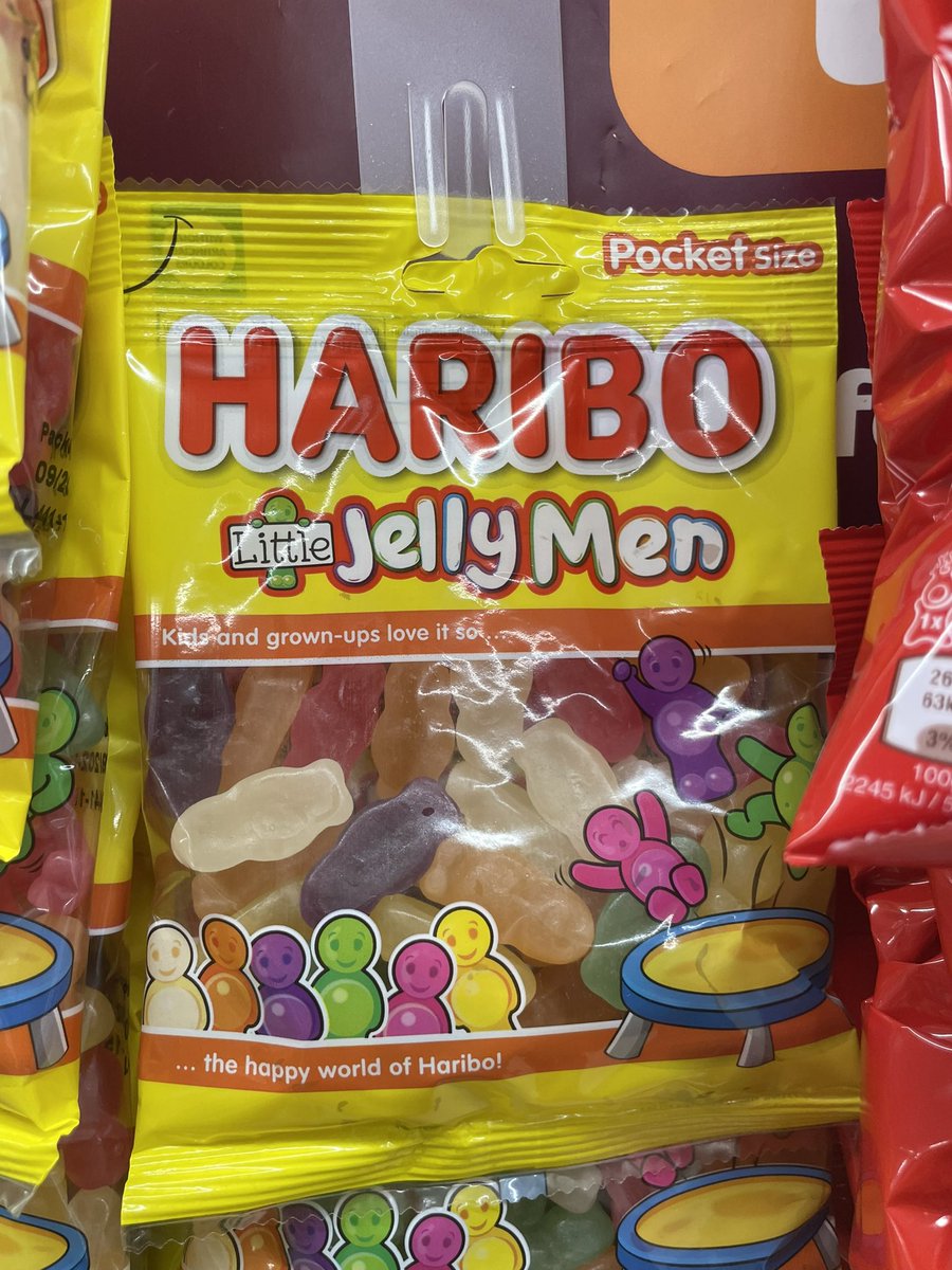 SophLouiseHall's tweet photo. And then they realised, they were no longer little Jelly Babies: they were little Jelly Men https://t.co/YTeNLOdWal