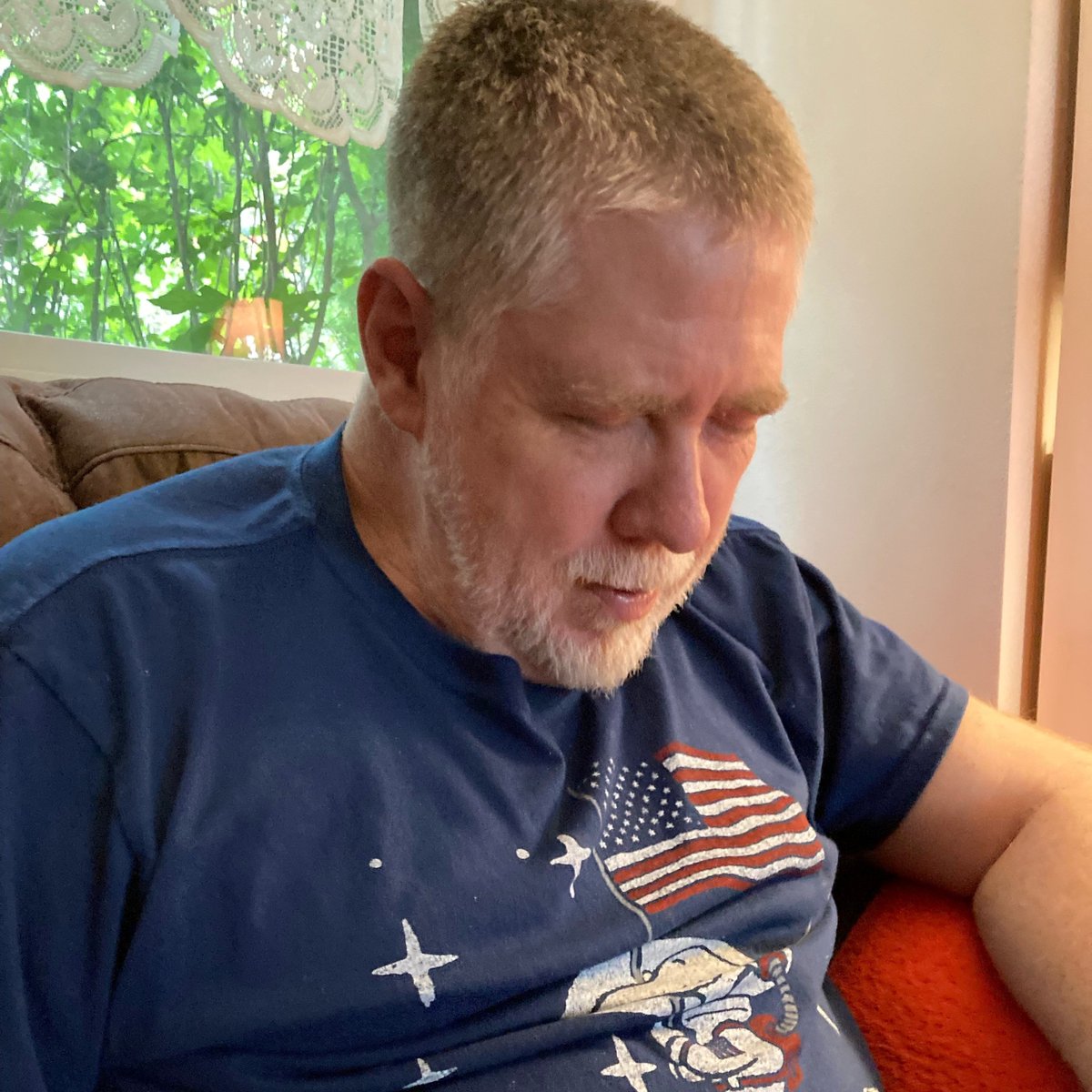EPCSheriff's tweet photo. SECURITY/WIDEFIELD WE NEED YOUR EYES!! 60yo BRIAN PATTERSON, 5'10" 220# wearing blue t-shirt, blk sweats, gray crocs, and red socks.  Went for a walk at 1100am and hasn't returned. Call EPSO at 719-390-5555 if you see him!! *Medical Concerns* https://t.co/OyMgI0xNQ8