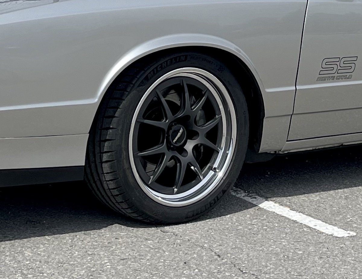 ForgelineWheels's tweet photo. Insert mullet joke here. Jonathan’s #protouring #chevy #montecarloss is back from the Age of Reagan on #forgeline #GA3R! https://t.co/jdmztSr2WD https://t.co/8Jovgk7pLP