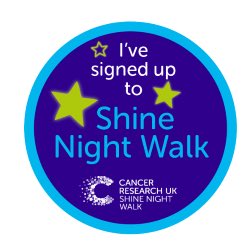 I will be taking part in Shine Night Walk Cardiff 10k 2023 tomorrow! Raising fund for cancer survivors and in memory of those lost to cancer. #cancerawareness #supportresearch #donate ⁦@CR_UK⁩