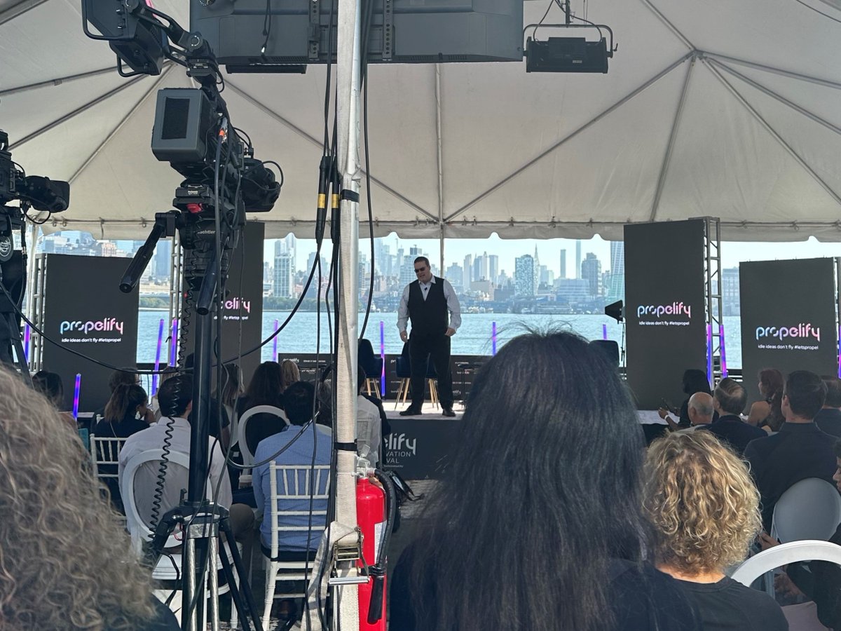 We were thrilled to be a co-sponsor of the 2023 @propelify Innovation Festival in New Jersey today. Partner Matthew Richardson (pictured) gave a presentation on #artificialintelligence and how it’s changing and impacting the future.