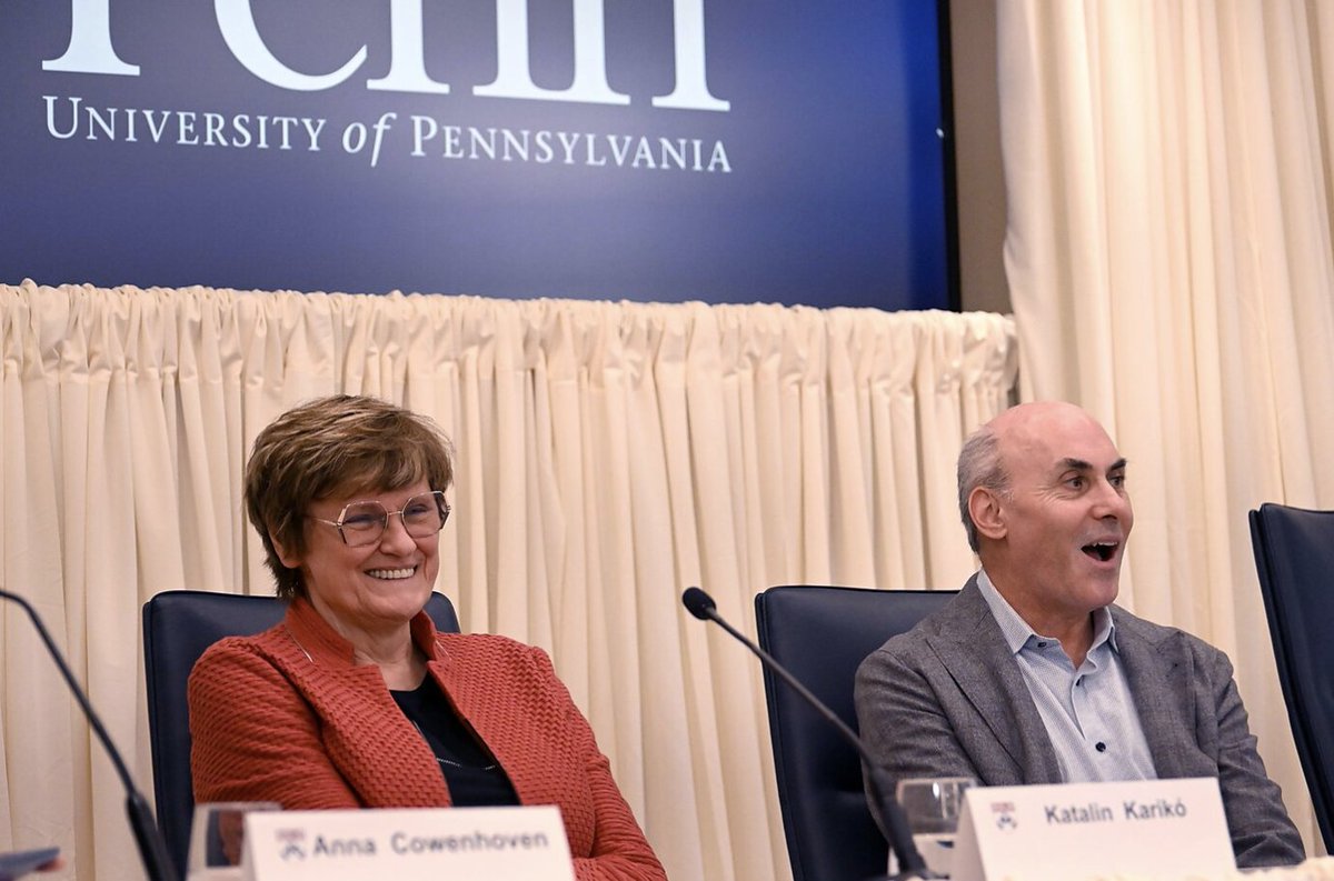 CatoInstitute's tweet photo. The COVID vaccines were a triumph of globalization as they required complex international collaboration in terms of logistics, shipping, storage, and supply chains.

The much‐​deserved Nobel Prize to Katalin Karikó and Drew Weissman highlights that truth, says @VasquezIan... https://t.co/15cAMPi5AJ