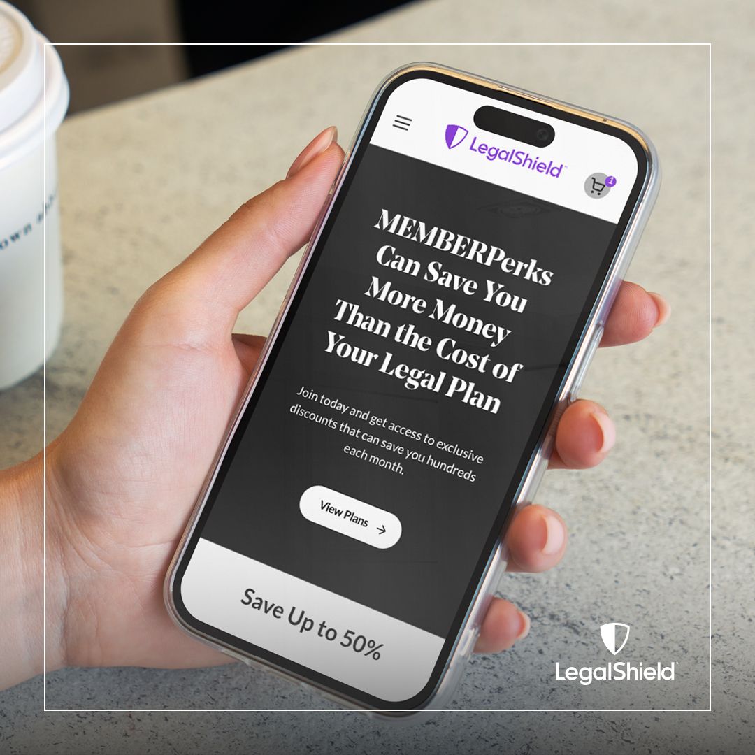 legalshield's tweet image. Why pay full-price? Use your #LegalShield MEMBERPerks to get big discounts on your favorite products! 🙌