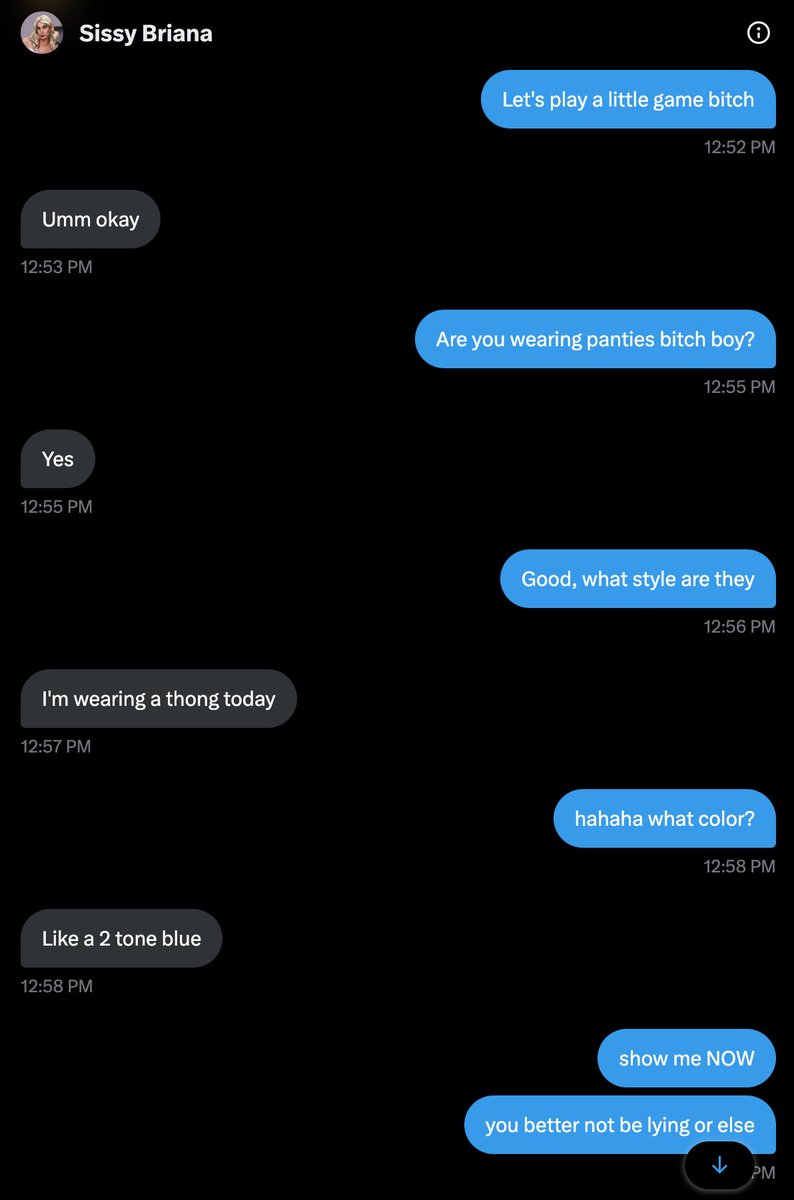 MissEmily0965's tweet photo. I still can't believe @BrianaElliot1 voluntarily locked his dick in a tiny pink cage and mailed me the key. Only a complete loser would ever do something like that. Have fun sitting around wearing panties with your caged dick for the rest of the month HAHAHAHAHA! https://t.co/5Btj6QCa6C