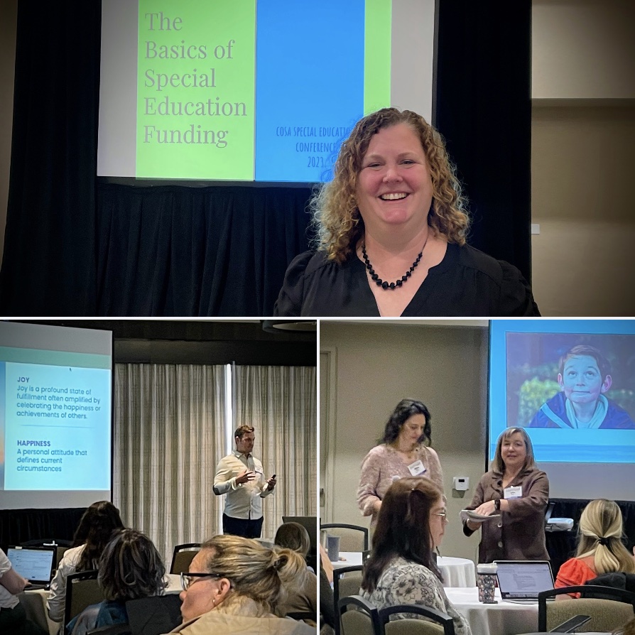 Such connections and learning at the COSA Special Education Conference! Together We Are Better ~ Making a difference for students every day!  #COSALeaders #inclusion #specialeducation #specialeducator #instructionalleadership
