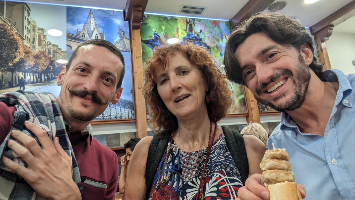 VladiGuarnaccia's tweet photo. Nice to be in #Logrono with great friend and colleagues in #plantpathology. First time joining at Working Group Integrated Protection in Viticulture @IOBC_WPRS 
Thanks @biovitis https://t.co/X5iebvSDSl